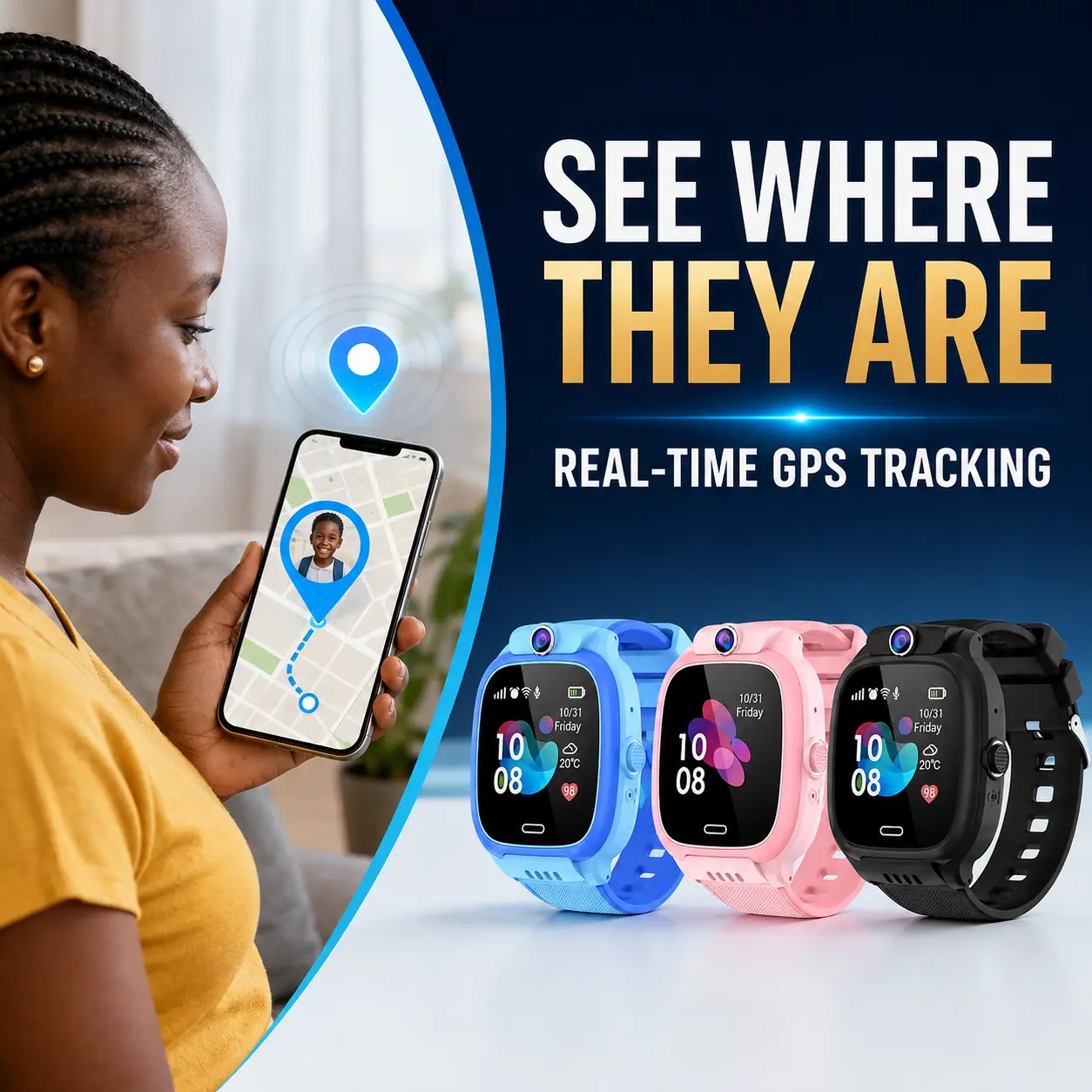 Real-time GPS tracking on the Y31